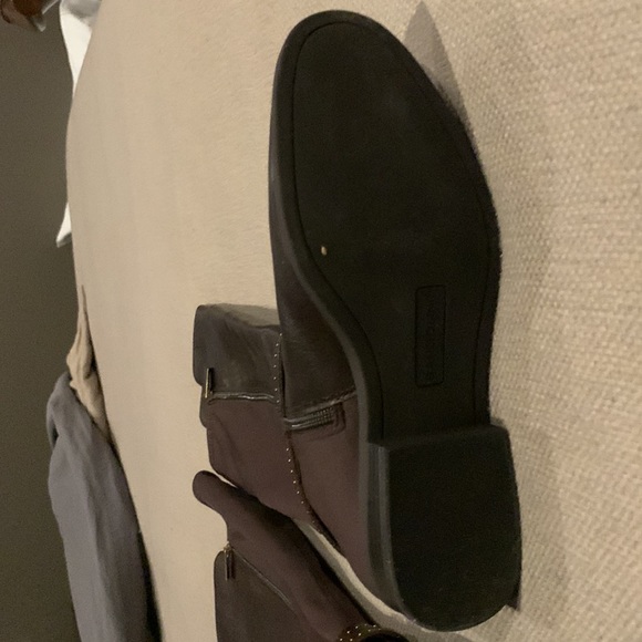 Bandolino leather and fabric brown boots - Picture 3 of 4